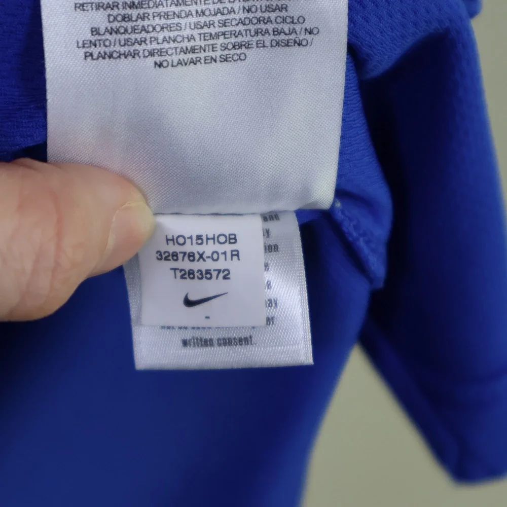 Nike Kentucky Wildcats Devin Booker Elite Basketball Jersey Small Blue NCAA - Picture 9 of 16